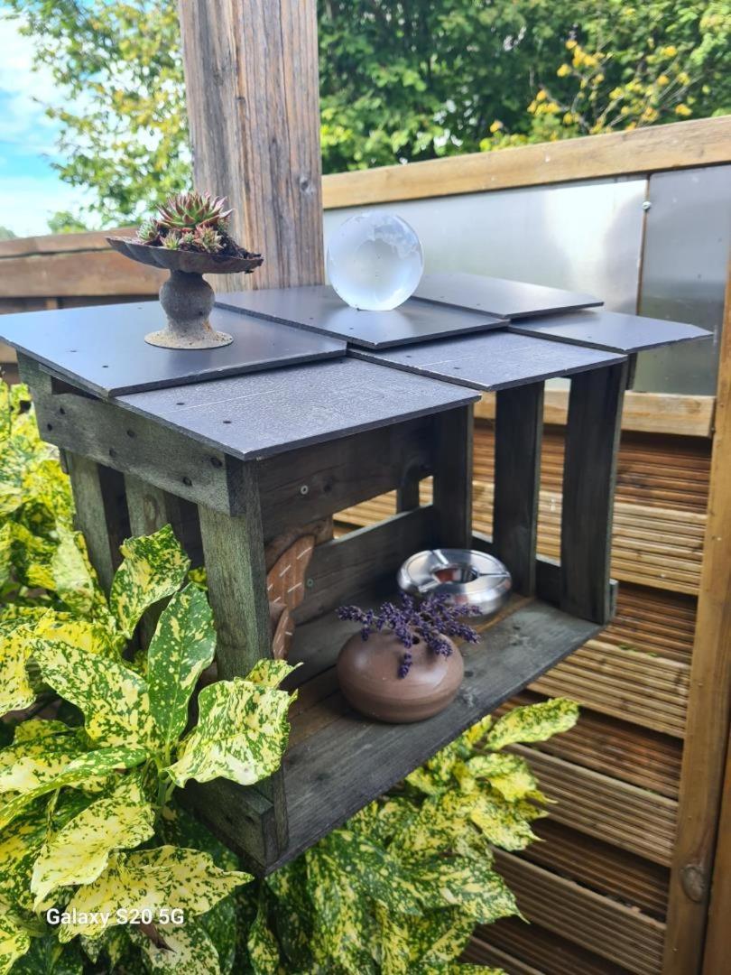 Neu! Ferienwohnung Eulennest Staudernheim Exterior foto